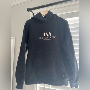 Black TNA graphic sweatshirt